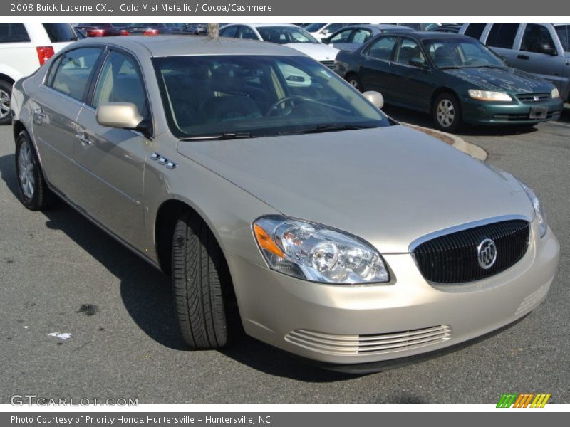 Gold Mist Metallic / Cocoa/Cashmere 2008 Buick Lucerne CXL