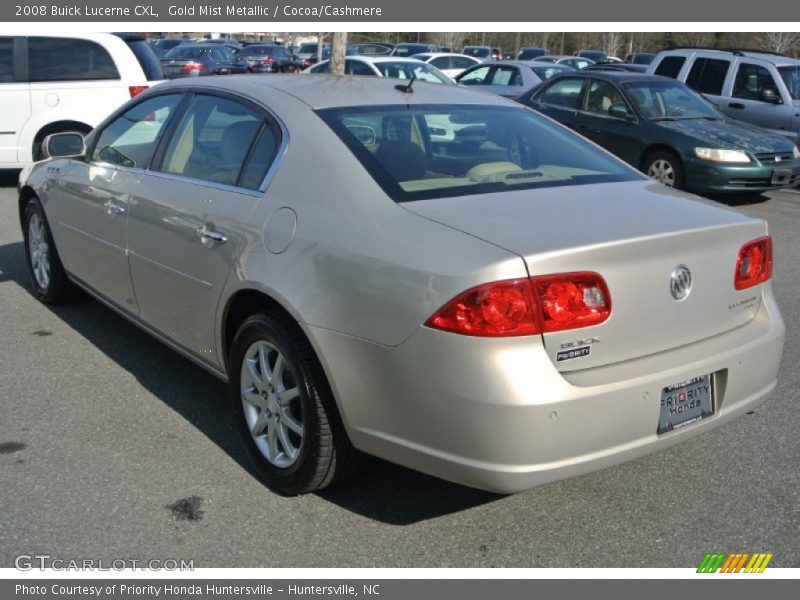 Gold Mist Metallic / Cocoa/Cashmere 2008 Buick Lucerne CXL