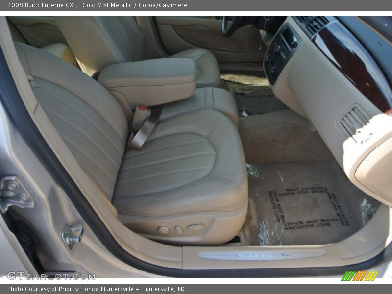 Gold Mist Metallic / Cocoa/Cashmere 2008 Buick Lucerne CXL