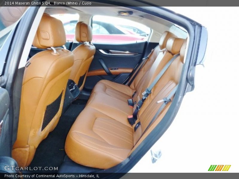 Rear Seat of 2014 Ghibli S Q4