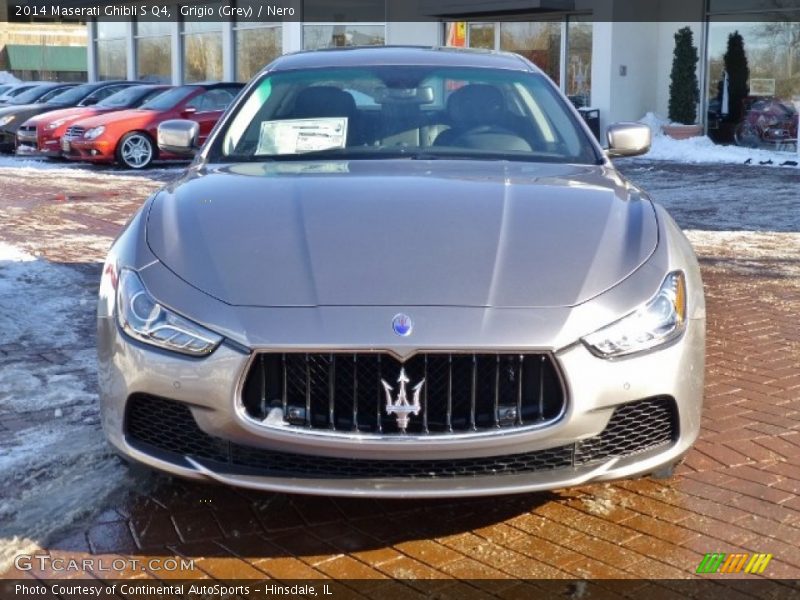 Grigio (Grey) / Nero 2014 Maserati Ghibli S Q4