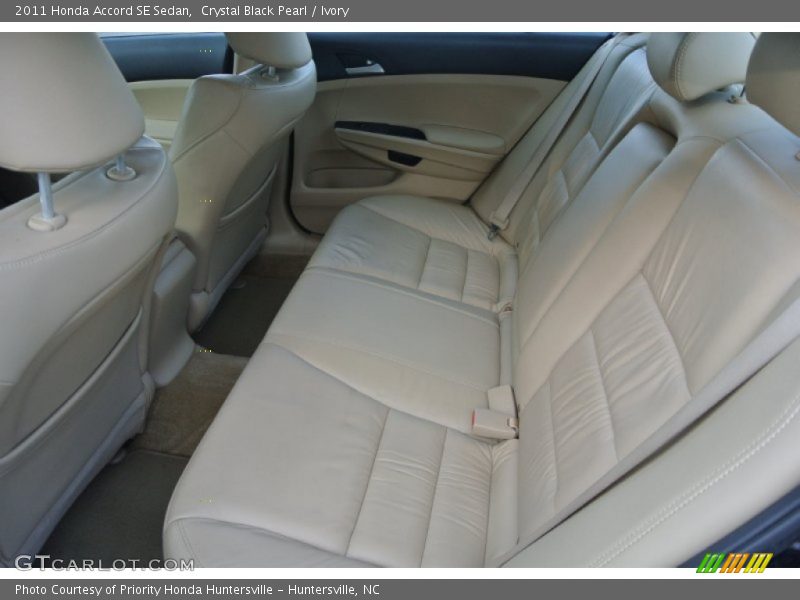 Crystal Black Pearl / Ivory 2011 Honda Accord SE Sedan