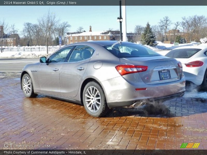 Grigio (Grey) / Nero 2014 Maserati Ghibli S Q4