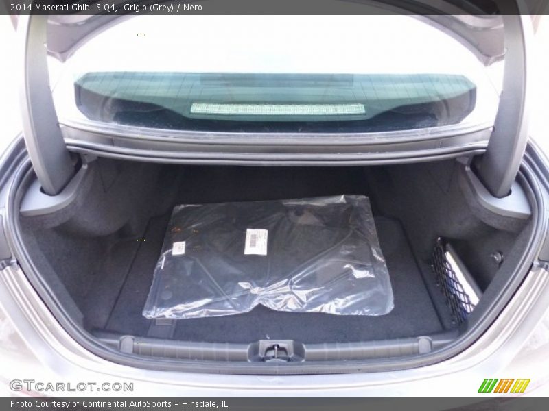 Grigio (Grey) / Nero 2014 Maserati Ghibli S Q4