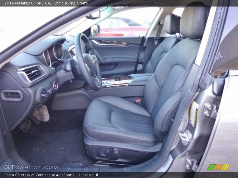 Grigio (Grey) / Nero 2014 Maserati Ghibli S Q4