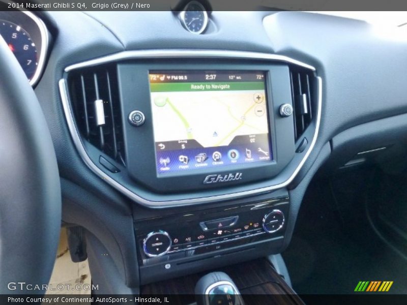 Grigio (Grey) / Nero 2014 Maserati Ghibli S Q4
