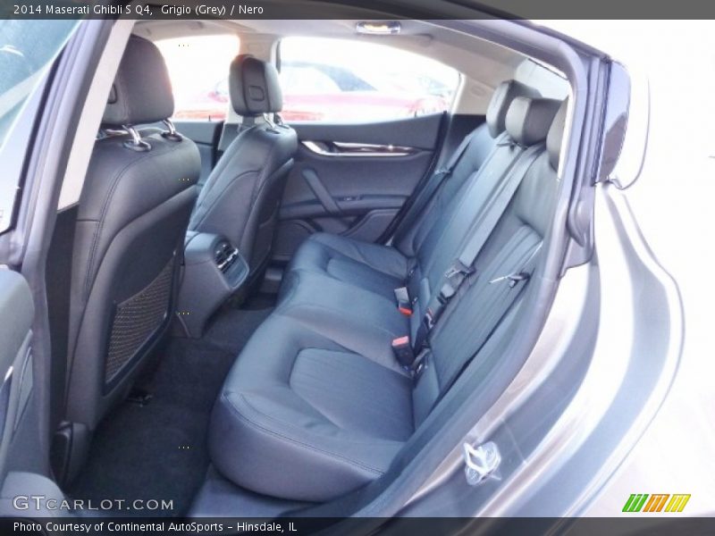 Grigio (Grey) / Nero 2014 Maserati Ghibli S Q4