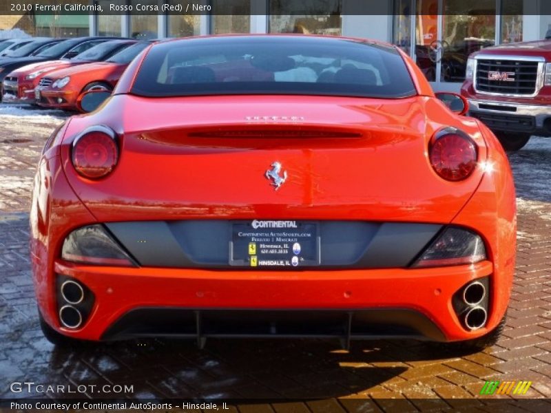 Rosso Corsa (Red) / Nero 2010 Ferrari California