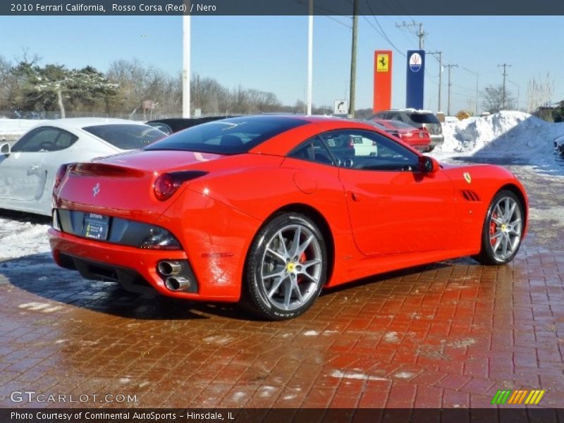 Rosso Corsa (Red) / Nero 2010 Ferrari California