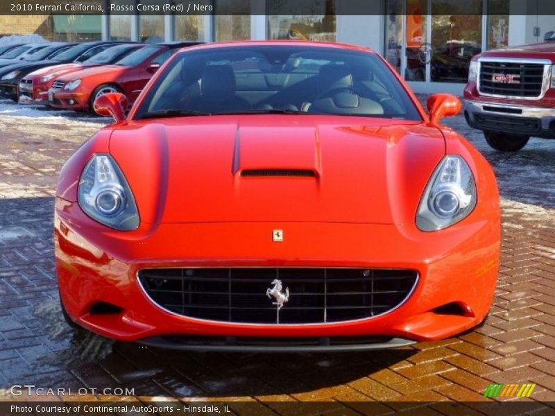 Rosso Corsa (Red) / Nero 2010 Ferrari California