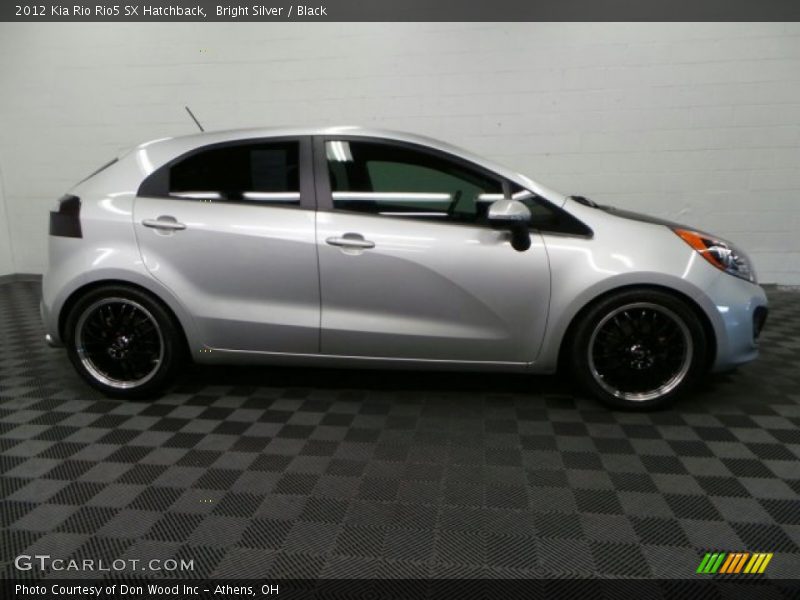Bright Silver / Black 2012 Kia Rio Rio5 SX Hatchback