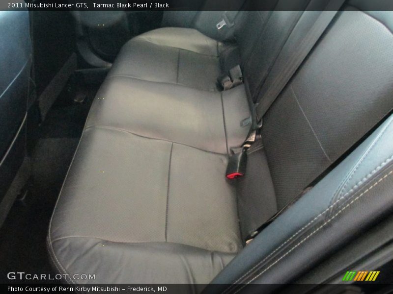 Tarmac Black Pearl / Black 2011 Mitsubishi Lancer GTS