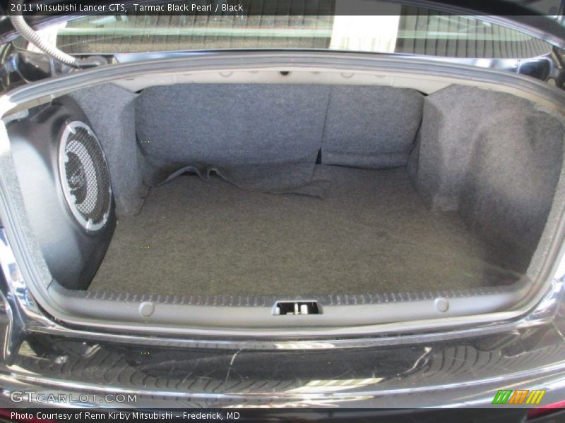 Tarmac Black Pearl / Black 2011 Mitsubishi Lancer GTS