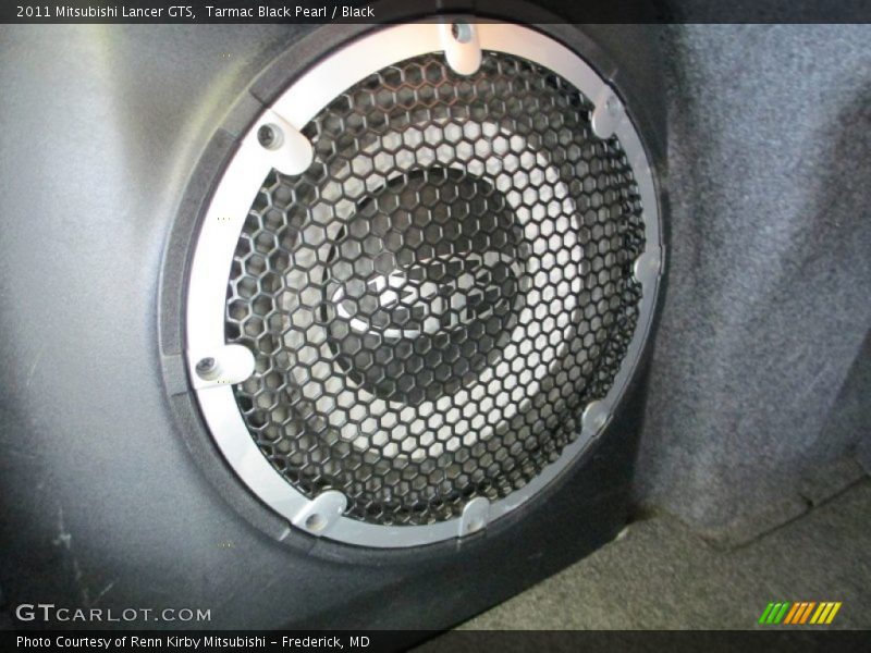 Tarmac Black Pearl / Black 2011 Mitsubishi Lancer GTS