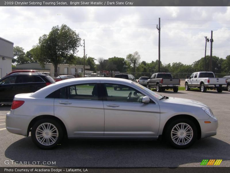 Bright Silver Metallic / Dark Slate Gray 2009 Chrysler Sebring Touring Sedan