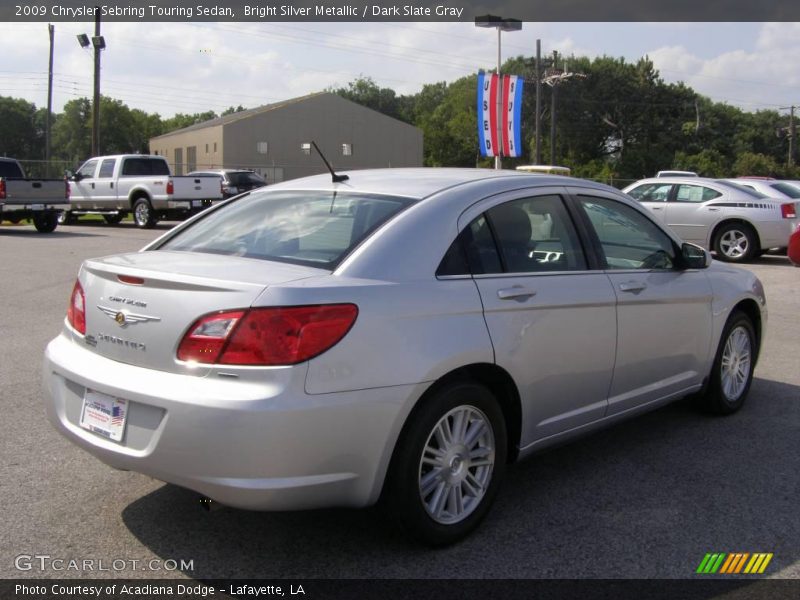 Bright Silver Metallic / Dark Slate Gray 2009 Chrysler Sebring Touring Sedan