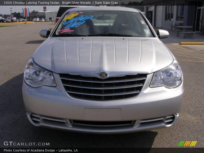 Bright Silver Metallic / Dark Slate Gray 2009 Chrysler Sebring Touring Sedan