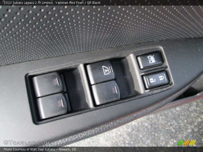 Venetian Red Pearl / Off Black 2012 Subaru Legacy 2.5i Limited