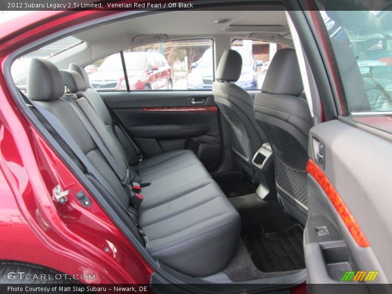 Venetian Red Pearl / Off Black 2012 Subaru Legacy 2.5i Limited
