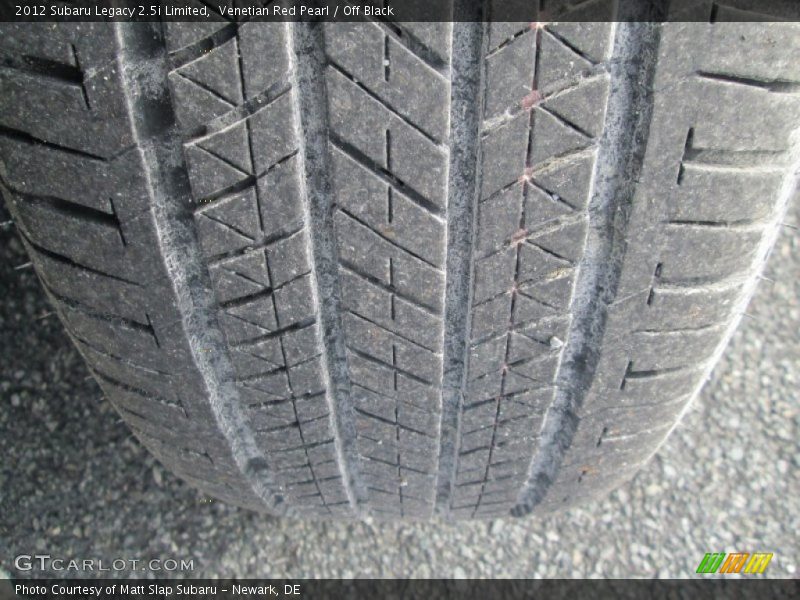 Venetian Red Pearl / Off Black 2012 Subaru Legacy 2.5i Limited