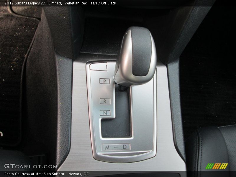 Venetian Red Pearl / Off Black 2012 Subaru Legacy 2.5i Limited
