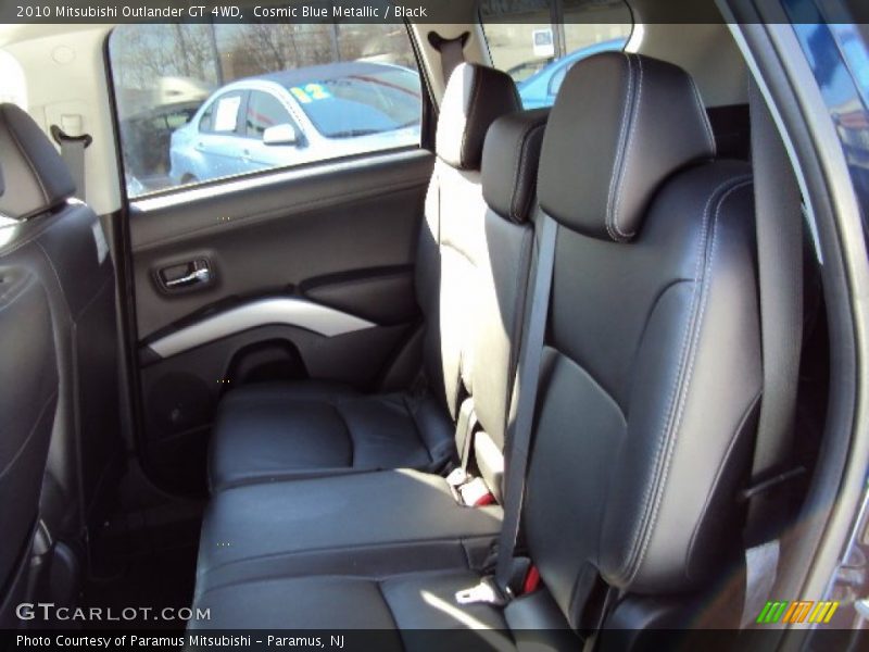 Cosmic Blue Metallic / Black 2010 Mitsubishi Outlander GT 4WD