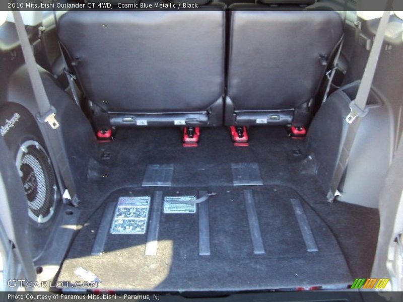 Cosmic Blue Metallic / Black 2010 Mitsubishi Outlander GT 4WD