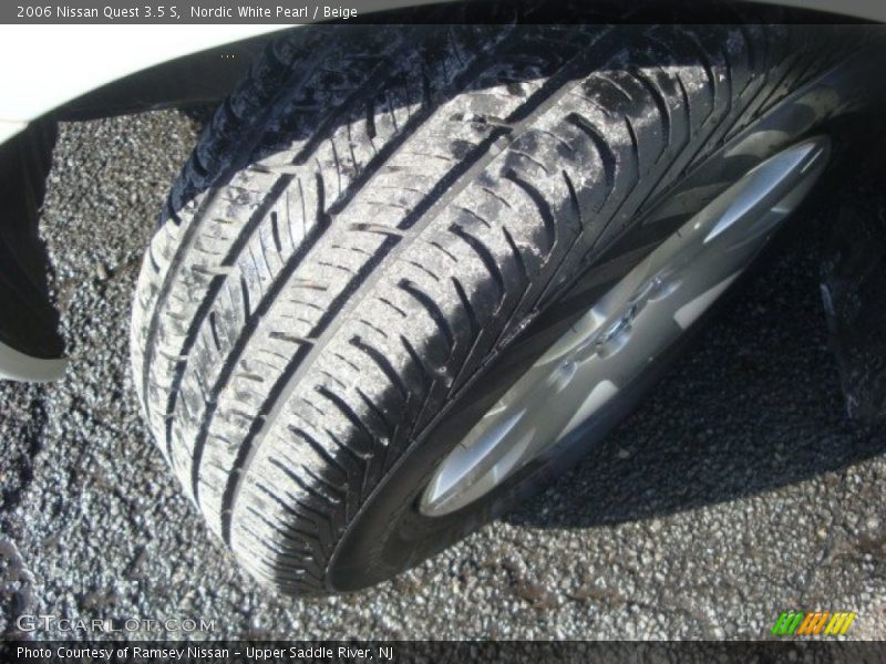 Nordic White Pearl / Beige 2006 Nissan Quest 3.5 S