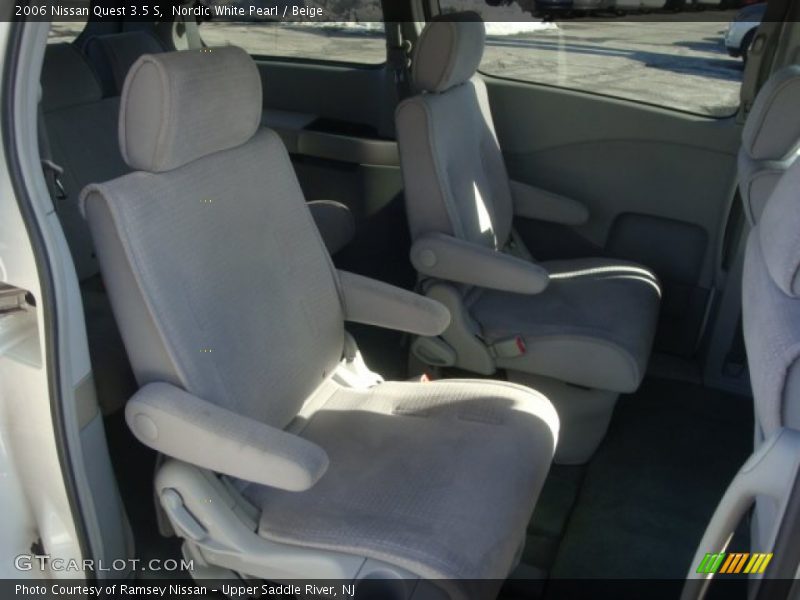 Nordic White Pearl / Beige 2006 Nissan Quest 3.5 S