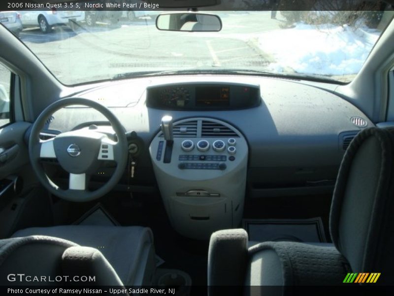 Nordic White Pearl / Beige 2006 Nissan Quest 3.5 S
