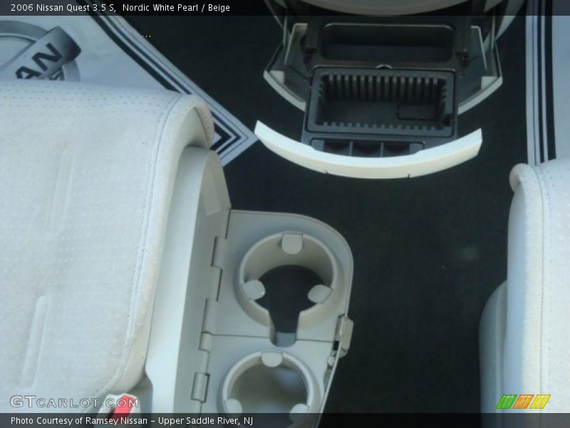 Nordic White Pearl / Beige 2006 Nissan Quest 3.5 S
