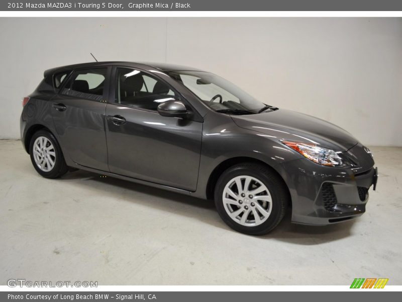 Graphite Mica / Black 2012 Mazda MAZDA3 i Touring 5 Door