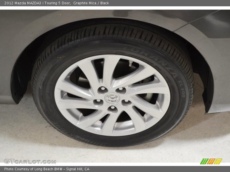 Graphite Mica / Black 2012 Mazda MAZDA3 i Touring 5 Door
