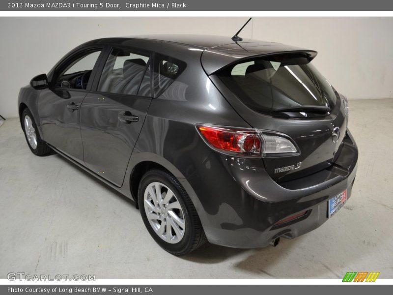 Graphite Mica / Black 2012 Mazda MAZDA3 i Touring 5 Door