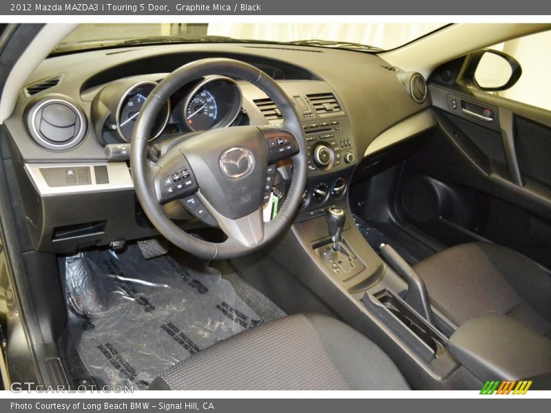 Graphite Mica / Black 2012 Mazda MAZDA3 i Touring 5 Door