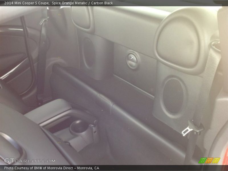 Spice Orange Metallic / Carbon Black 2014 Mini Cooper S Coupe