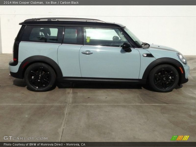 Ice Blue / Carbon Black 2014 Mini Cooper Clubman