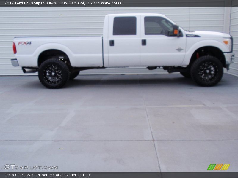 Oxford White / Steel 2012 Ford F250 Super Duty XL Crew Cab 4x4