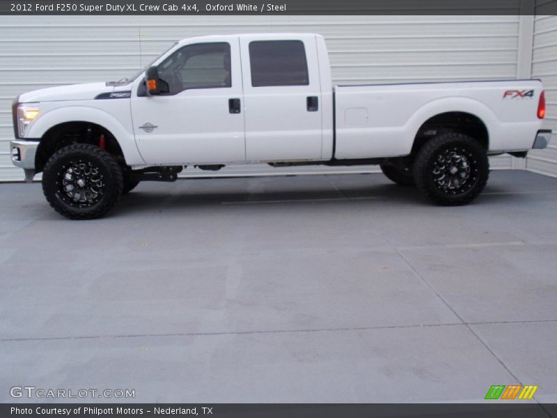  2012 F250 Super Duty XL Crew Cab 4x4 Oxford White