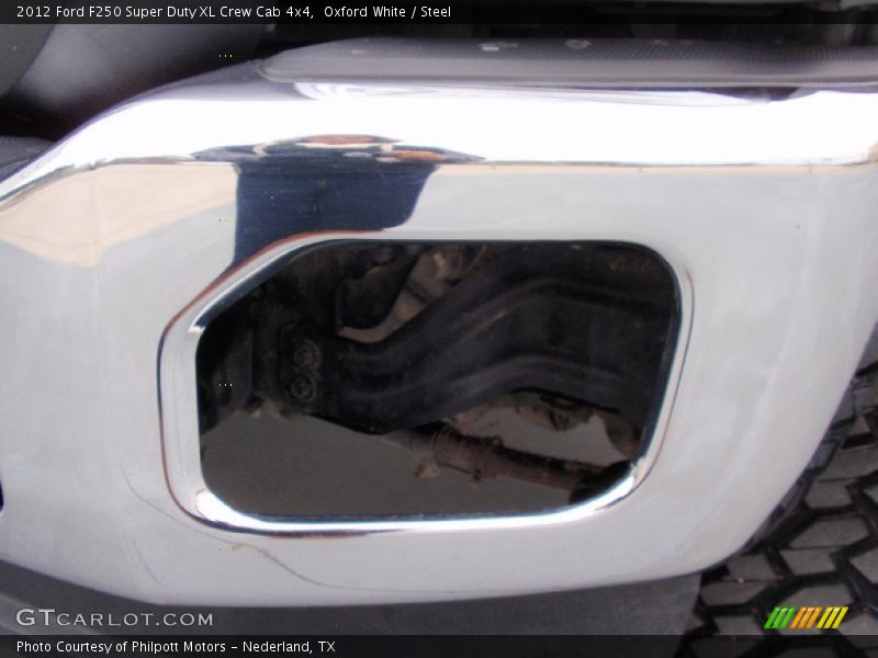 Oxford White / Steel 2012 Ford F250 Super Duty XL Crew Cab 4x4