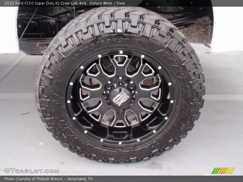 Custom Wheels of 2012 F250 Super Duty XL Crew Cab 4x4