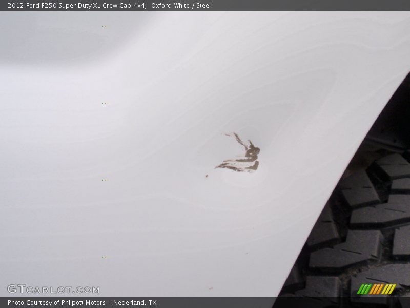 Oxford White / Steel 2012 Ford F250 Super Duty XL Crew Cab 4x4