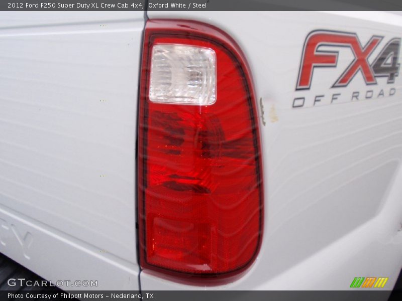 Oxford White / Steel 2012 Ford F250 Super Duty XL Crew Cab 4x4