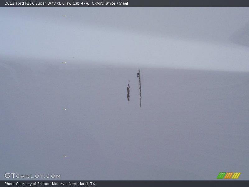 Oxford White / Steel 2012 Ford F250 Super Duty XL Crew Cab 4x4