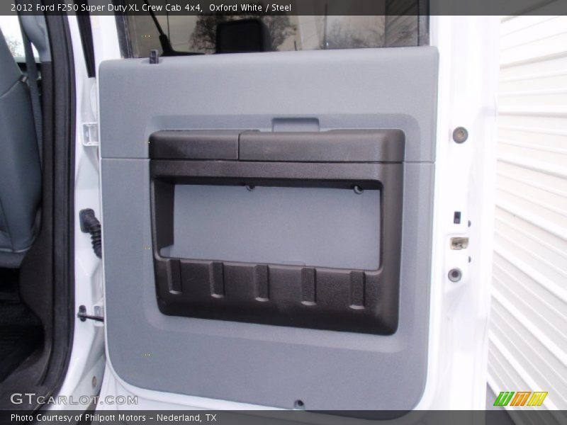 Oxford White / Steel 2012 Ford F250 Super Duty XL Crew Cab 4x4