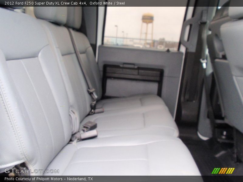 Oxford White / Steel 2012 Ford F250 Super Duty XL Crew Cab 4x4
