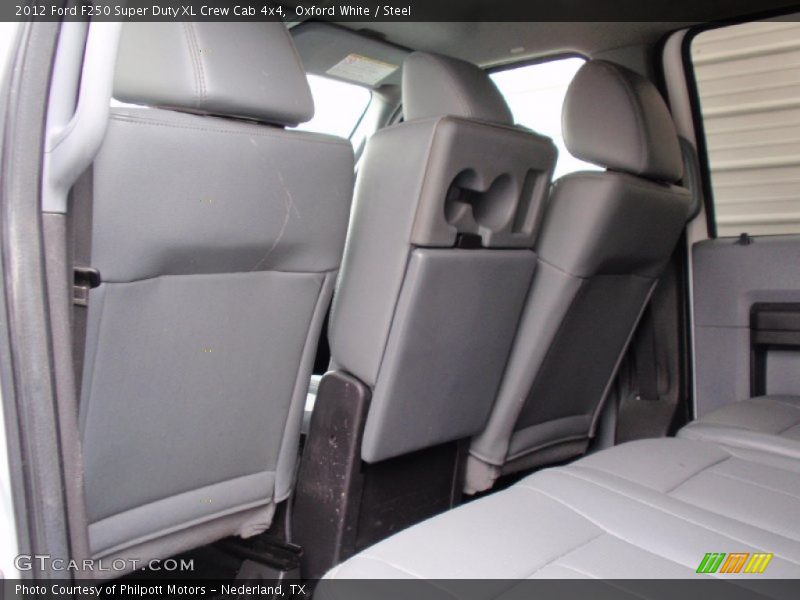 Oxford White / Steel 2012 Ford F250 Super Duty XL Crew Cab 4x4
