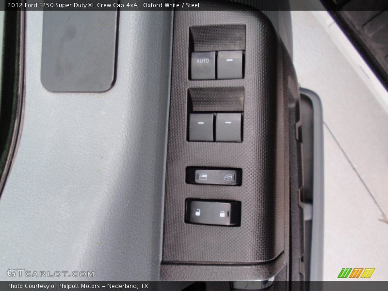 Oxford White / Steel 2012 Ford F250 Super Duty XL Crew Cab 4x4