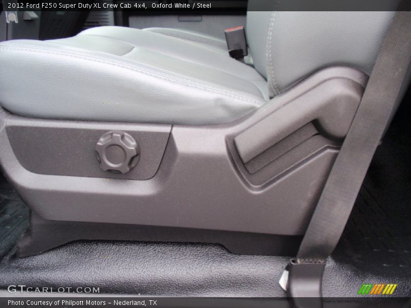 Oxford White / Steel 2012 Ford F250 Super Duty XL Crew Cab 4x4