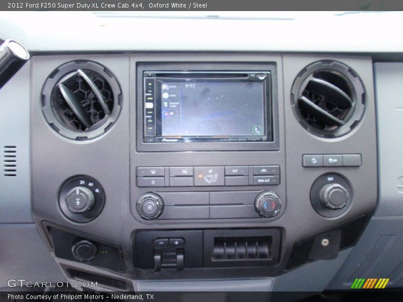 Oxford White / Steel 2012 Ford F250 Super Duty XL Crew Cab 4x4